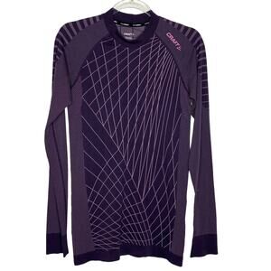 Craft Sportswear Womens Size Small Purple Active Intensity Shirt Top Long Sleeve